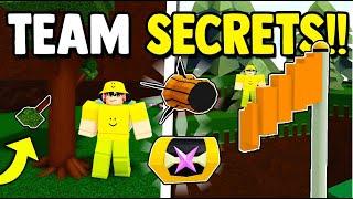 *INSANE* TEAM SECRETS!! Build a Boat for Treasure ROBLOX