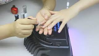 Best 64w cordless led uv gel lamp for nail salon use