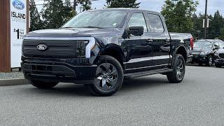 2025 Ford F-150 Lightning Flash + Max Trailer Tow Pkg, Dual Climate Ctrl Review | Island Ford 25363
