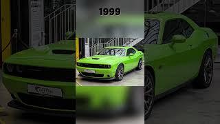 Evolution of Dodge Challenger(1969-2023) #viral #car #trending