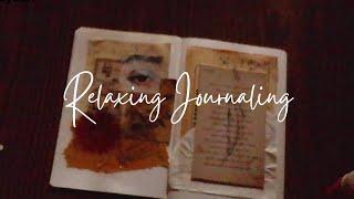 A Relaxing Art Journaling