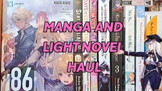 Manga & Light Novel Haul | November 2024 