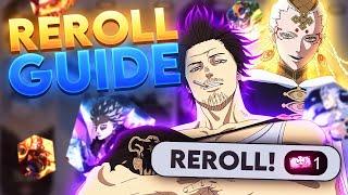 BLACK CLOVER MOBILE REROLL GUIDE: WHAT YOU WANT & HOW TO DO IT