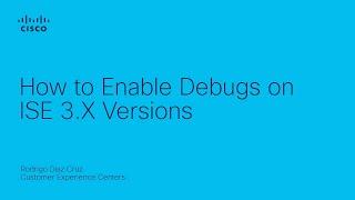 How to Enable Debugs on ISE 3.x Versions.