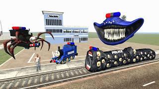 Franklin Found Horror Police Trains in Indian Bike Driving 3D