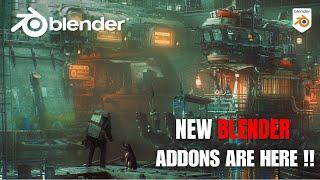 New Blender Add-ons You Probably Missed! l Blender addons l Blender tutorial