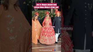 Exclusive: Bhagya Lakshmi fame actress Maera Mishra's bridal look out #maeramishra #bhagyalakshmi