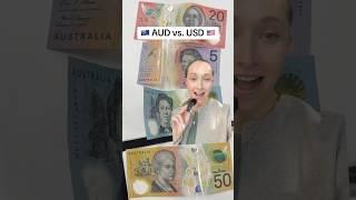  AUD vs. USD  Differences in Curriency Looks Between Australian and American Dollars 