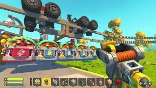 Scrap Mechanic - The power of carboard and the weld tool. 20 Crate Train Early porotype