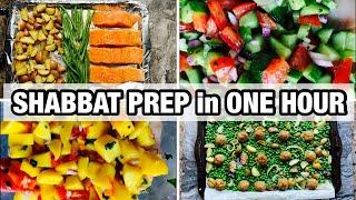 SHABBAT PREP || ORTHODOX JEWISH LIFE  || ONE HOUR SHABBAT MEAL PREP || FRUM IT UP