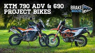 KTM 690 Enduro & 790 Adventure R Project Bikes