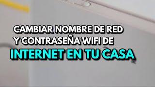 CONFIGURAR CONTRASEÑA WIFI DE INTERNET TELCEL