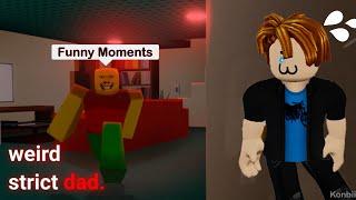 Bacon Play:  Become DAD  - Weird Strict Dad  Roblox Funny moments / Dumb Edits