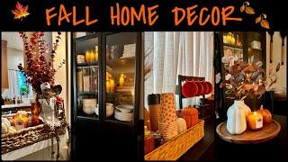 LET'S DECORATE FOR FALL | COFFEE BAR, KITCHEN, LIVING ROOM, T.V. CONSOLE...