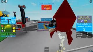 FLYING TO SPACE IN ROCKETS! Roblox Rocket Simulator