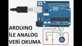 Arduino ile analog veri okuma sensör okuma