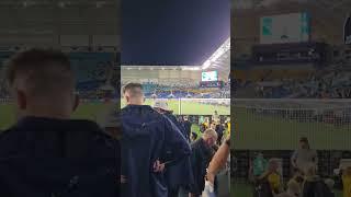 Australia vs baharain . #cbus