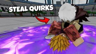 STEALING QUIRKS With Shigaraki Passive (HEROES BATTLEGROUNDS)