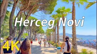 Herceg Novi Montenegro 4K Walking Tour - August 2024