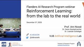 Webinar : Reinforcement Learning - from the lab to the real world