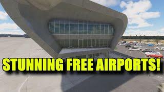 FS2020: The World Update 17 handcrafted Airports | 5 Outstanding Airports Free With WU 17!