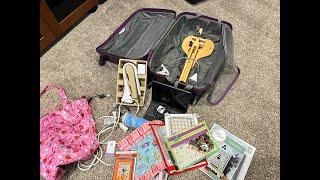 FlossTube Extra: What I’m packing for the Steel City Stitchers retreat