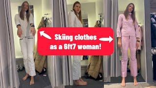 Can regular Skiing clothes fit a 6ft7 tall woman?