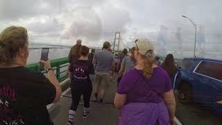 Remake of the 2018 Mackinaw Bridge walk!