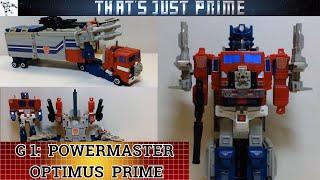 Transformers Generation 1 PowerMaster Optimus Prime Review! "That's Just Prime!" EP79!