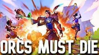 TURRET DEFENSE DONE RIGHT! The New ORCS MUST DIE 4?? | Multiplayer Co-Op Survival in Deathtrap!