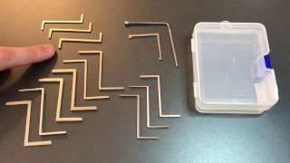 [321] Banggood 14 Piece Tension Tool Set Review