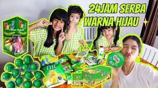 DISTA BELANJA SEMUA WARNA HIJAU!! #viralvideos