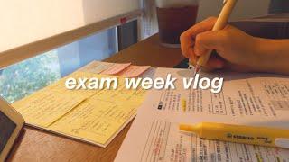 A typical college exam week (ft. all-nighter) | Korean med student