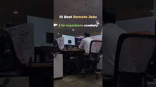 10 Remote Jobs with No Experience needed