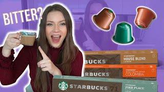 Starbucks Coffee Pods: What's Good and What's Bitter? #TasteTest