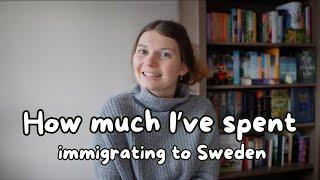 How Much I’ve Spent on My Swedish Immigration Journey