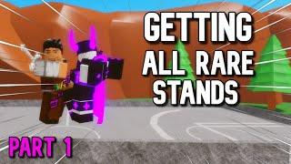 Getting All Rare Stands Part 1 AMA | A Modded Adventure ROBLOX