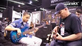 Warwick @ NAMM 2014 - Streamer Jazzman & Infinty Jam