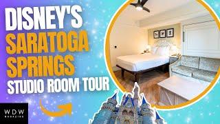 Disney's Saratoga Springs Studio Room Tour