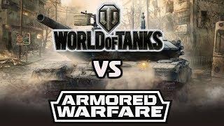 WOT vs Armored Warfare - Проект Армата