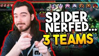 3 HARD SPIDER Teams for after the NERF!! | Raid: Shadow Legends