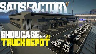 Satisfactory Showcase Ep. 21 - Update 5 - Truck Fuelling Depot