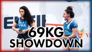 LYA BAVOIL vs. CAROLA GARRA | 69kg IPF Worlds 2024