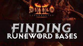 [GUIDE] FINDING RUNEWORD BASES - Diablo 2 Resurrected