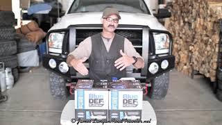 BlueDEF Platinum diesel exhaust fluid.