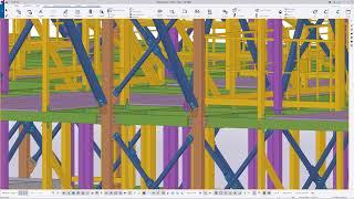 91 Topengineer's models. BIM Tekla Structures.