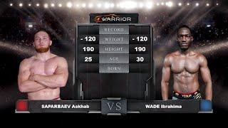 WFN2 - SAPARBAEV Askhab VS WADE Ibrahim