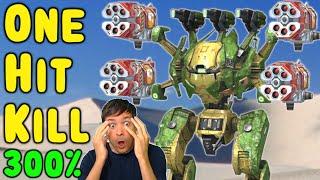 ONE HIT KILL 300% Damage VORTEX TYPHON Compilation War Robots Gameplay WR