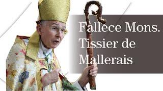 ️ Fallece Monseñor Bernard Tissier de Mallerais: Columna de la FSSPX y de la Tradición Católica