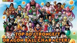 Top 80 Strongest Dragon Ball (Manga Only) Characters